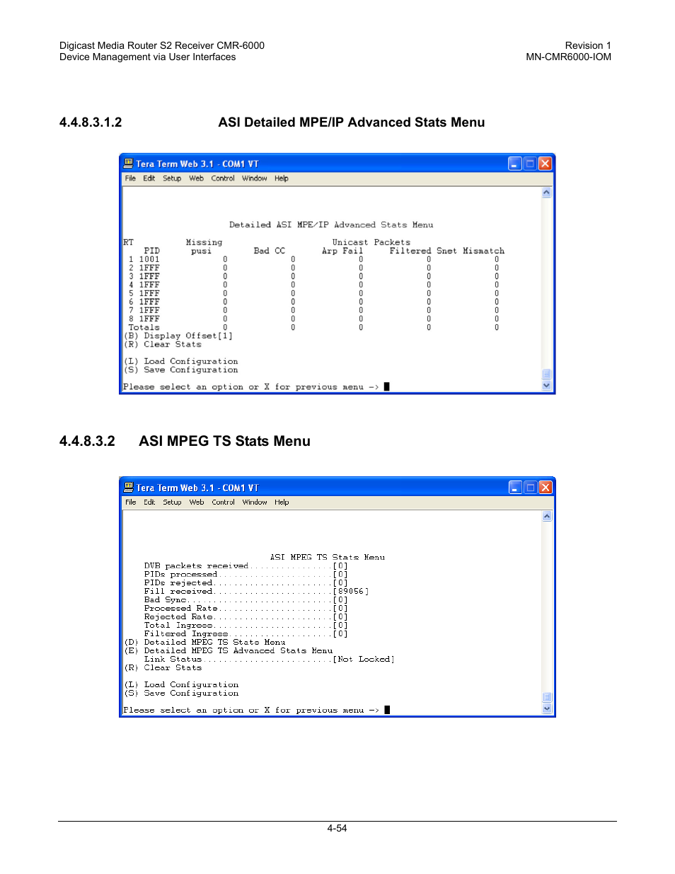 Comtech EF Data CMR-6000 Manual User Manual | Page 84 / 138