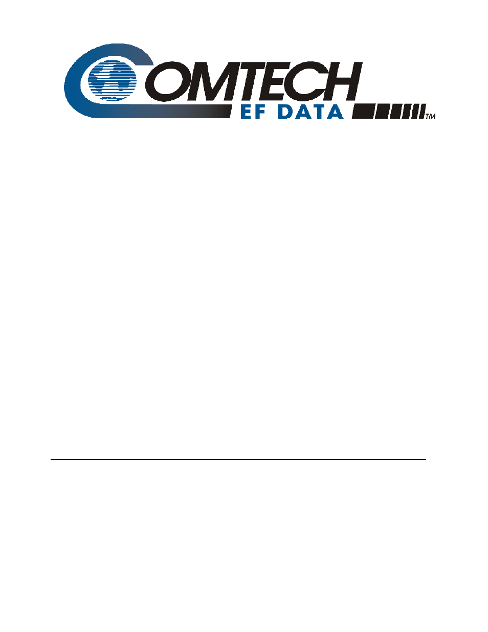 Comtech EF Data CMR-8500 Manual User Manual | 98 pages