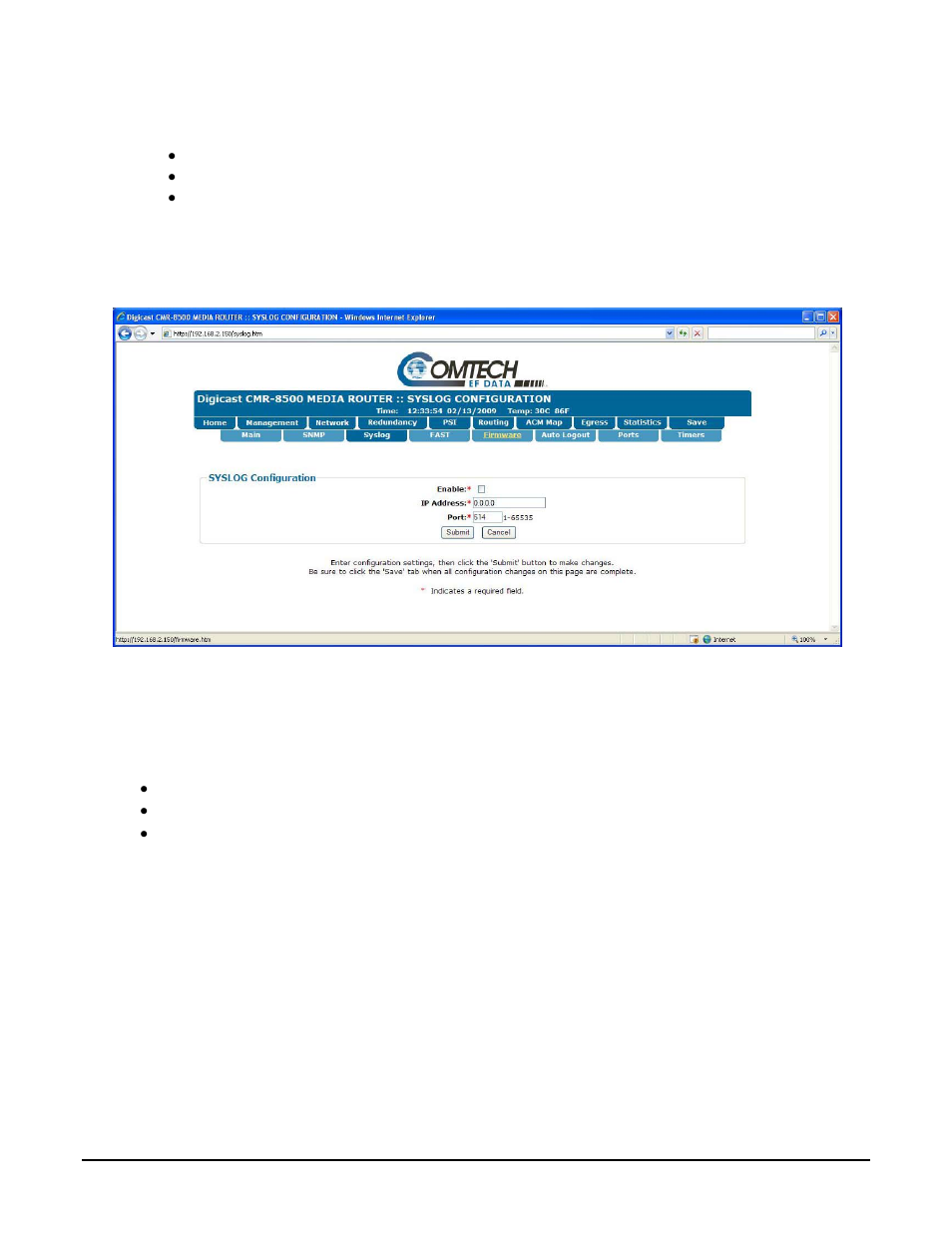 Comtech EF Data CMR-8500 Manual User Manual | Page 43 / 98