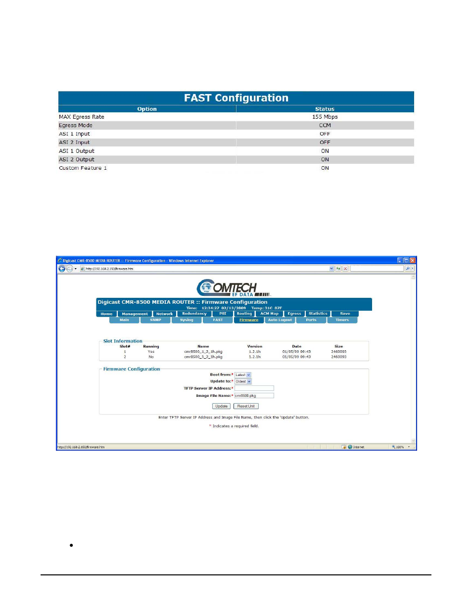 Comtech EF Data CMR-8500 Manual User Manual | Page 45 / 98