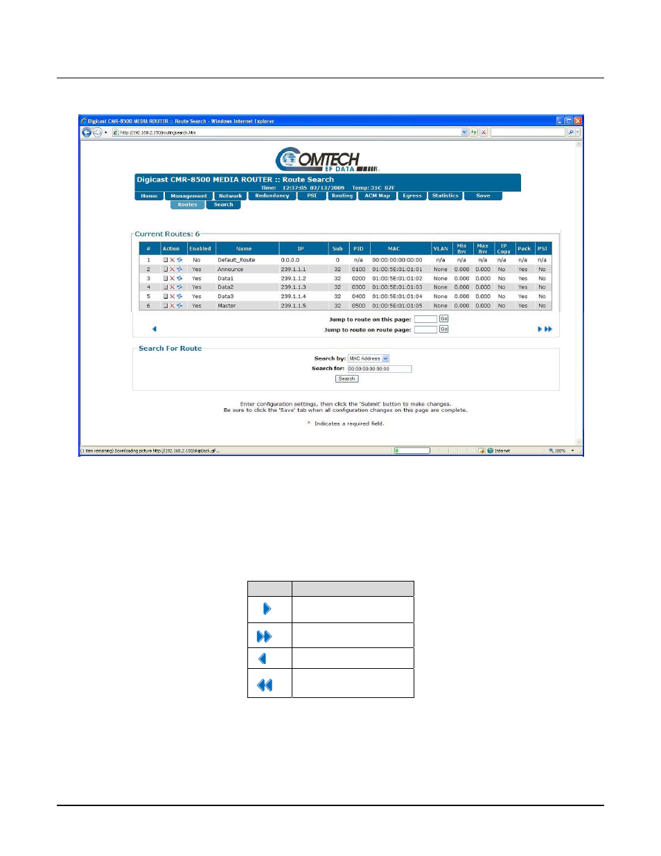 5 routing | Comtech EF Data CMR-8500 Manual User Manual | Page 55 / 98