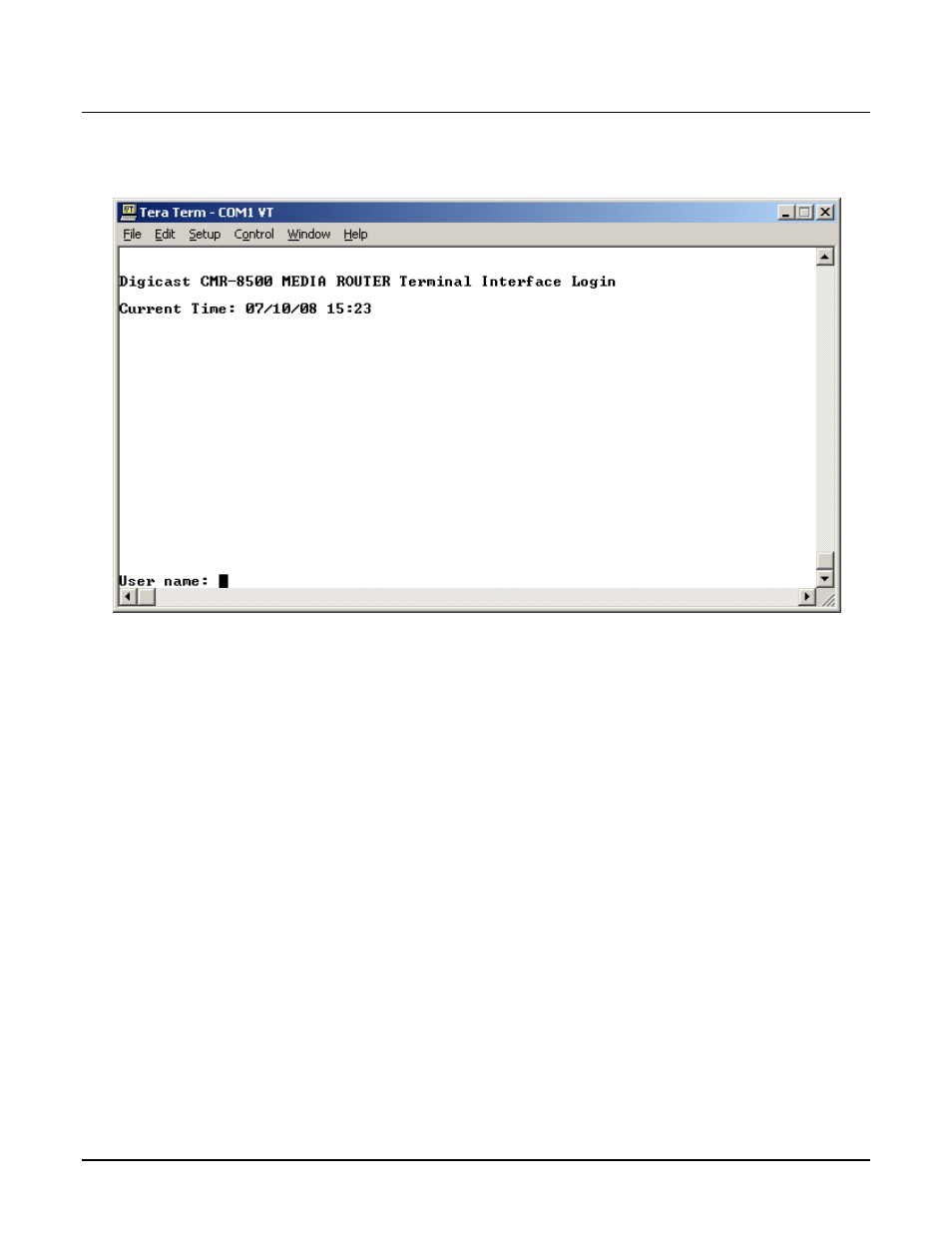 1 login | Comtech EF Data CMR-8500 Manual User Manual | Page 63 / 98