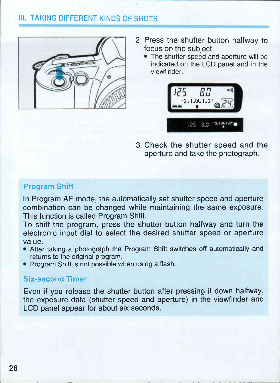 Canon EOS 500QD User Manual | Page 26 / 64