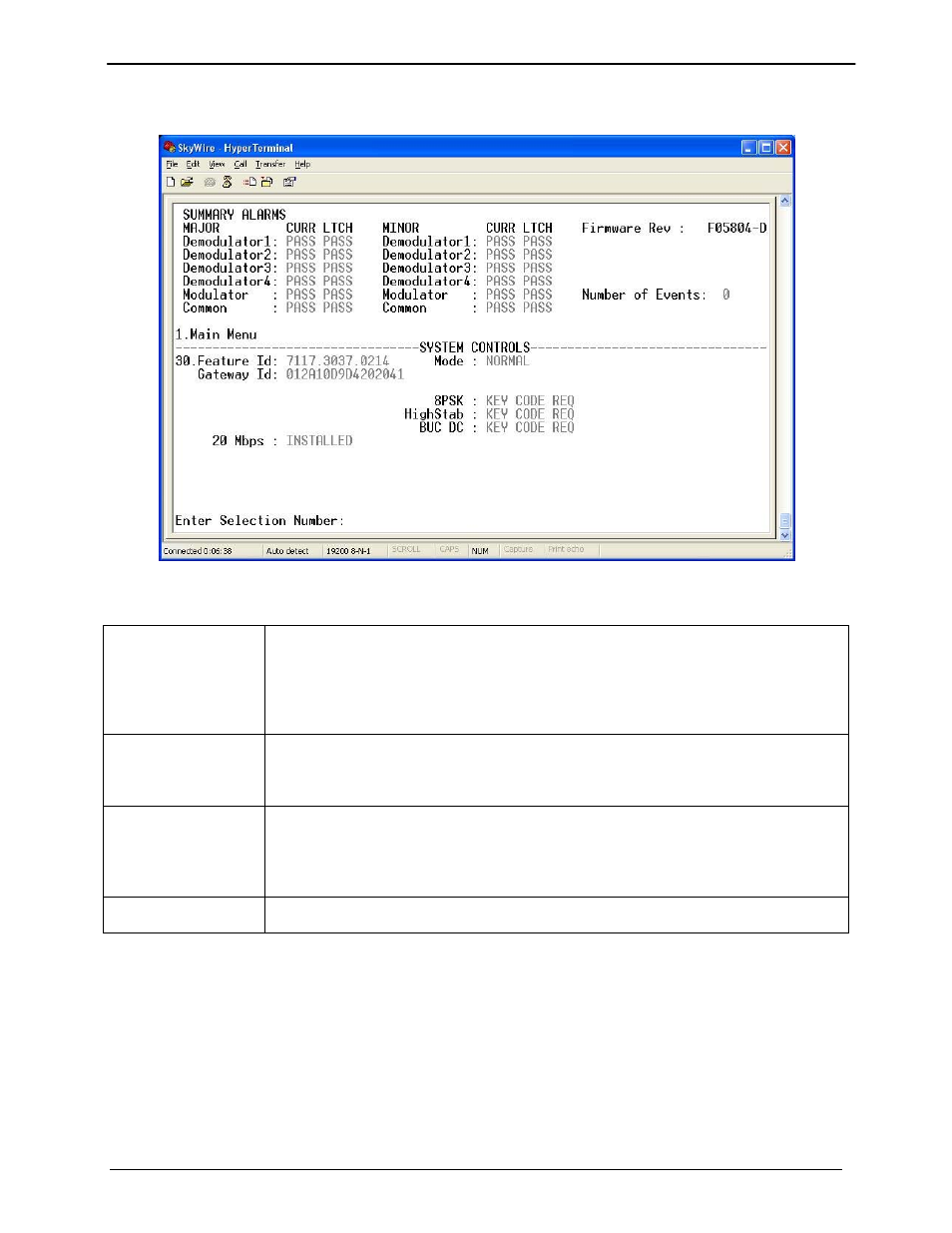 4 system controls | Comtech EF Data MDX420 SkyWire Manual User Manual | Page 46 / 122