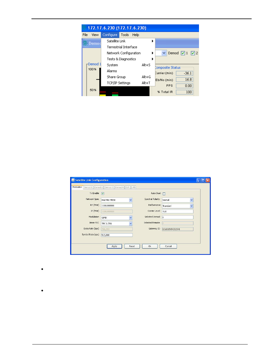 Comtech EF Data MDX420 SkyWire Manual User Manual | Page 64 / 122