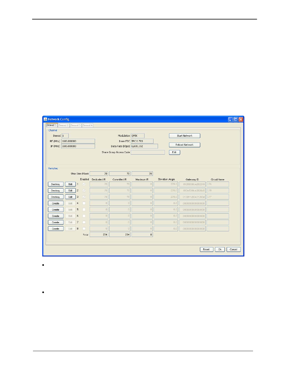 3 configure network configuration | Comtech EF Data MDX420 SkyWire Manual User Manual | Page 72 / 122