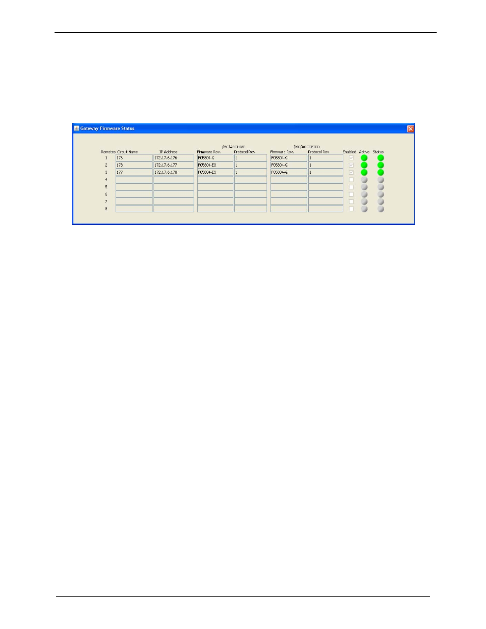 2 firmware status | Comtech EF Data MDX420 SkyWire Manual User Manual | Page 87 / 122