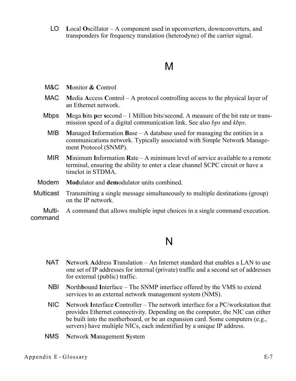 Comtech EF Data CDM-570/570L Vipersat User Manual | Page 185 / 192