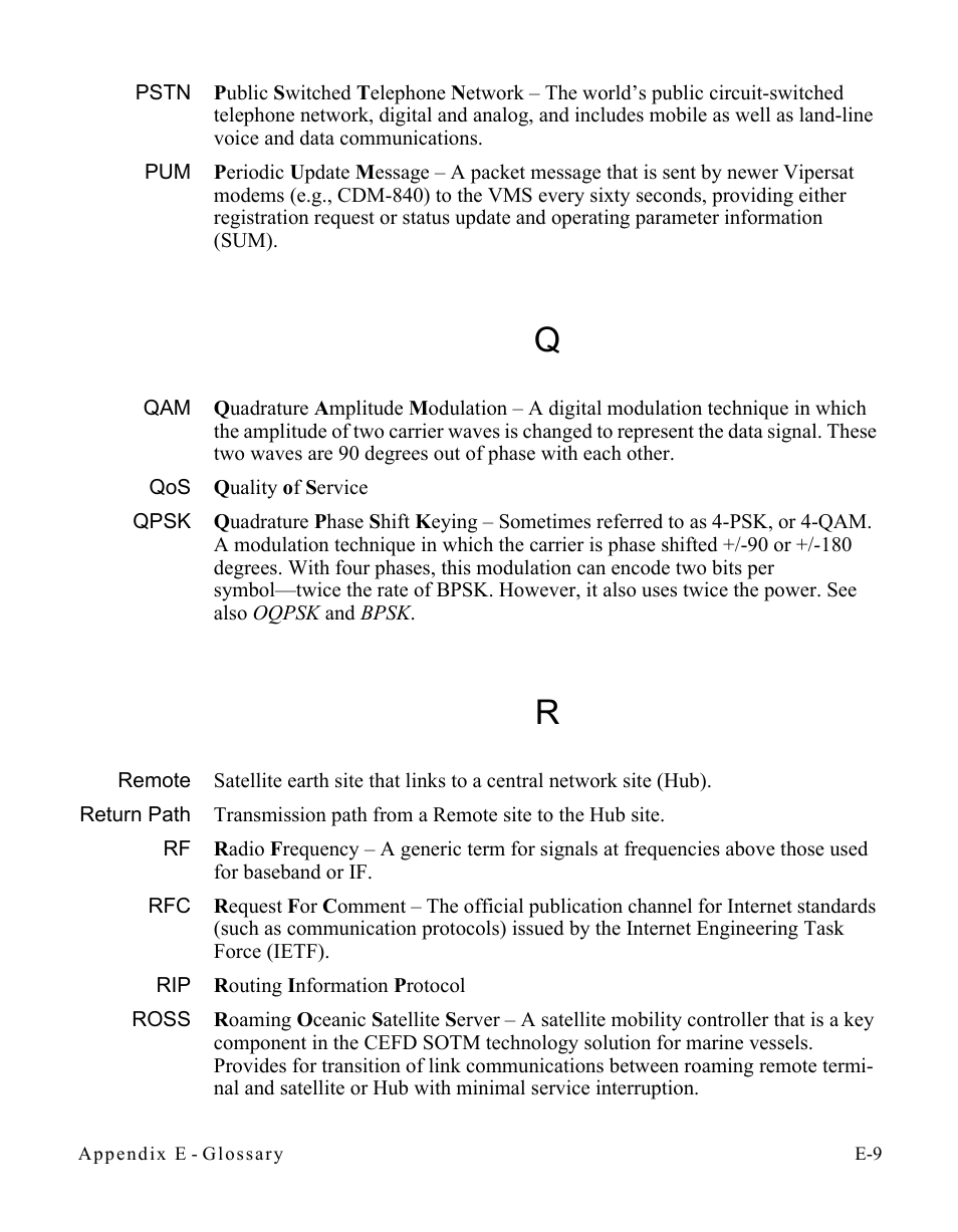 Comtech EF Data CDM-570/570L Vipersat User Manual | Page 187 / 192