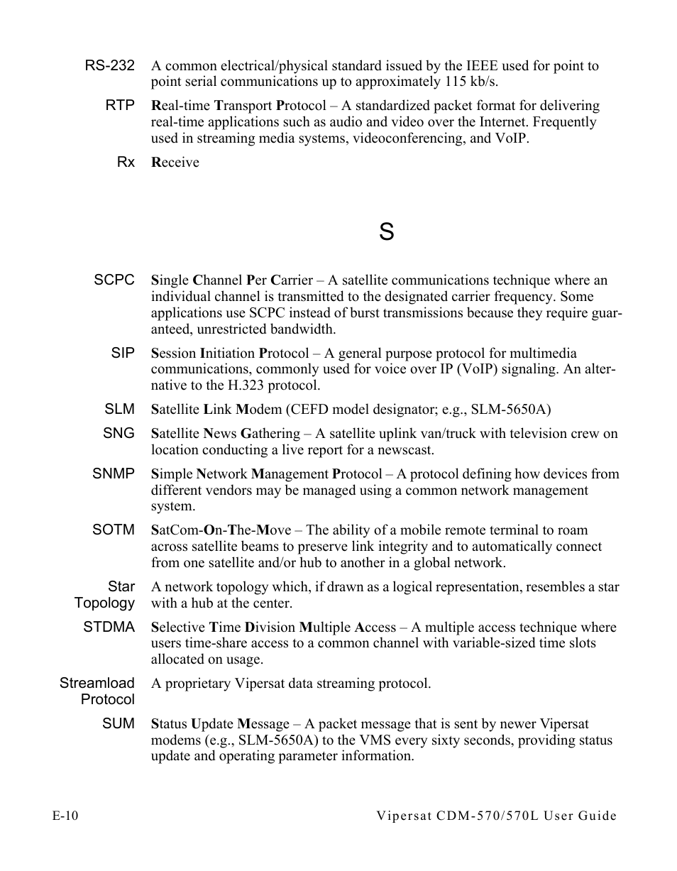 Comtech EF Data CDM-570/570L Vipersat User Manual | Page 188 / 192