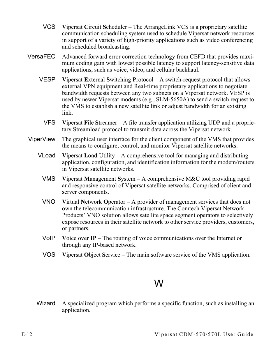 Comtech EF Data CDM-570/570L Vipersat User Manual | Page 190 / 192