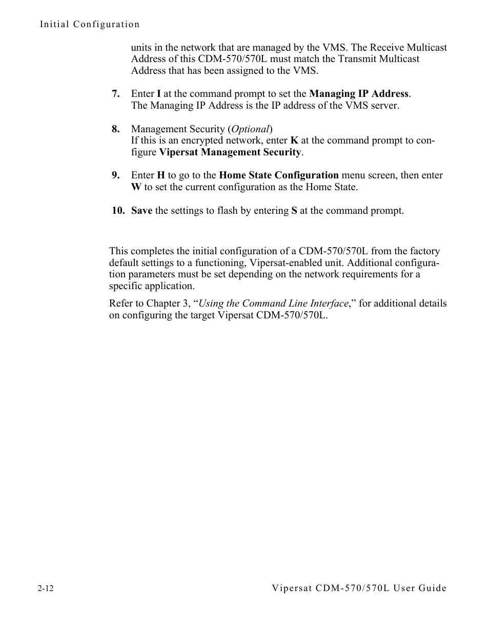 Comtech EF Data CDM-570/570L Vipersat User Manual | Page 36 / 192