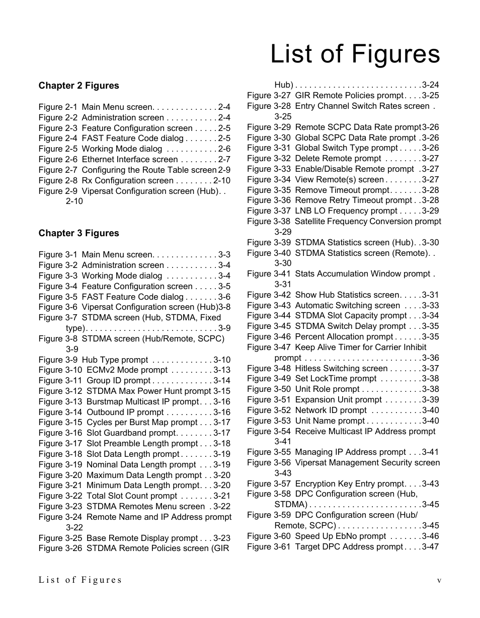 List of figures | Comtech EF Data CDD-56X Series Vipersat User Manual | Page 11 / 176