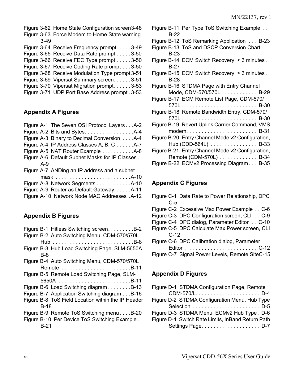 Comtech EF Data CDD-56X Series Vipersat User Manual | Page 12 / 176