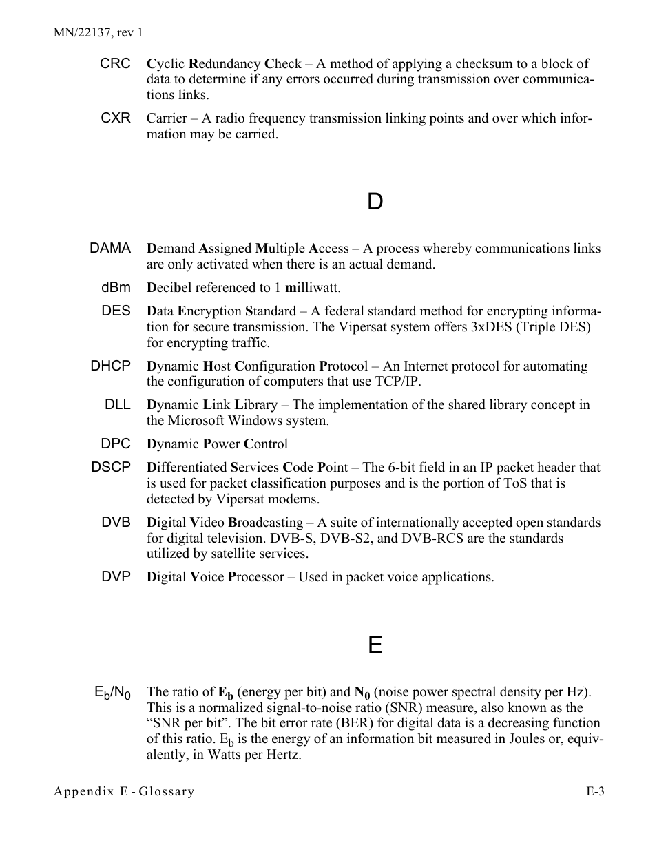 Comtech EF Data CDD-56X Series Vipersat User Manual | Page 165 / 176