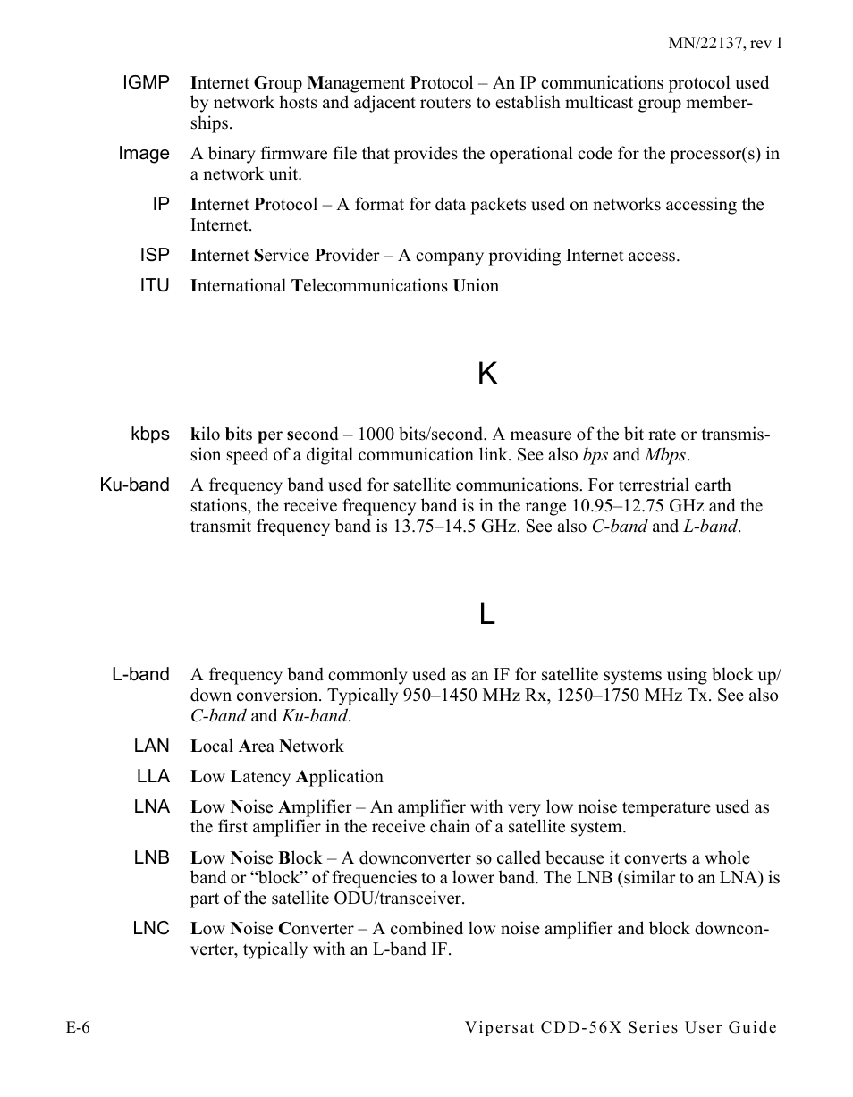 Comtech EF Data CDD-56X Series Vipersat User Manual | Page 168 / 176