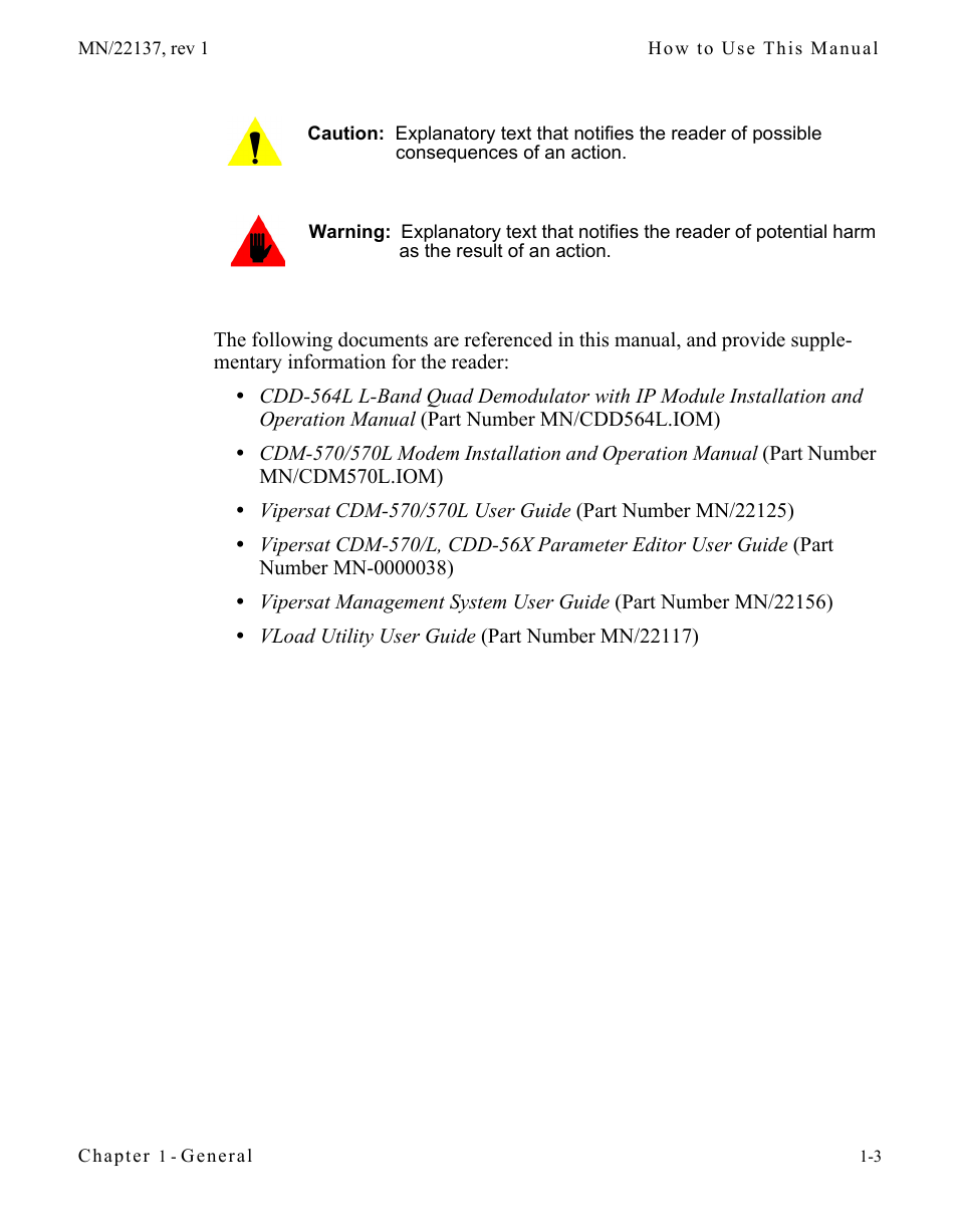 Comtech EF Data CDD-56X Series Vipersat User Manual | Page 17 / 176