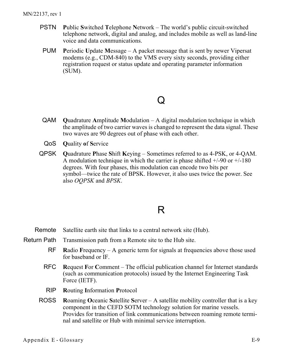 Comtech EF Data CDD-56X Series Vipersat User Manual | Page 171 / 176