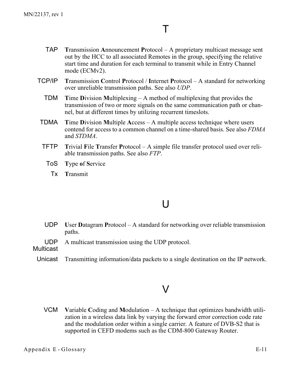 Comtech EF Data CDD-56X Series Vipersat User Manual | Page 173 / 176