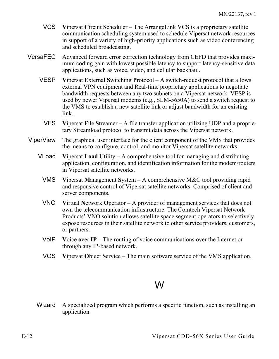 Comtech EF Data CDD-56X Series Vipersat User Manual | Page 174 / 176