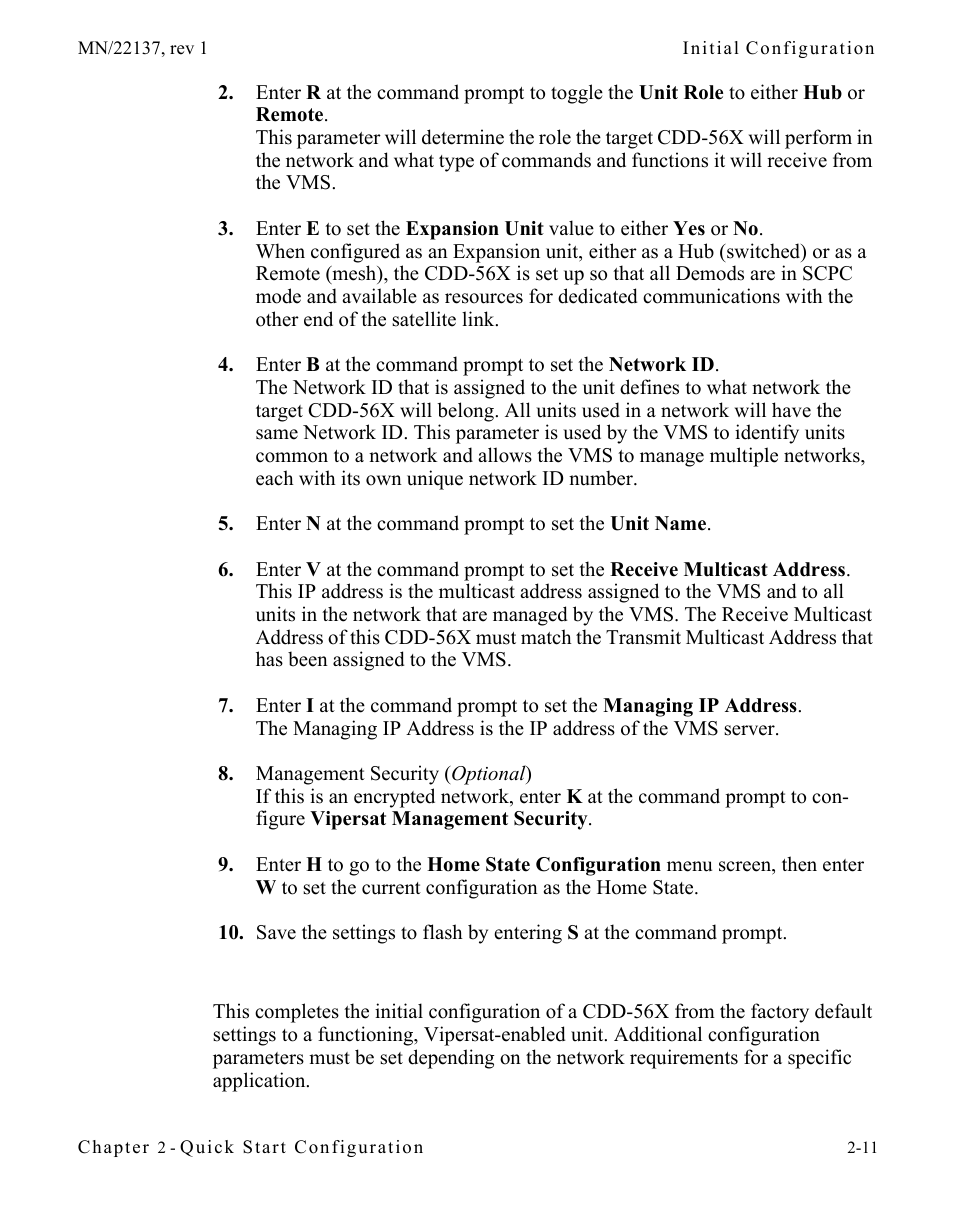 Comtech EF Data CDD-56X Series Vipersat User Manual | Page 33 / 176