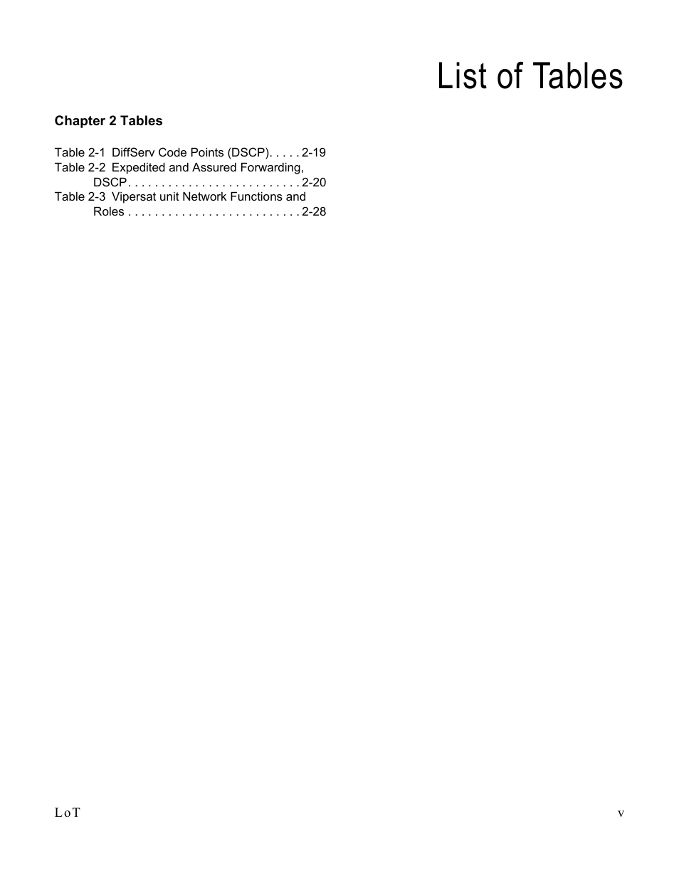 List of tables | Comtech EF Data CDM-570/L Vipersat Parameter Editor User Manual | Page 11 / 96