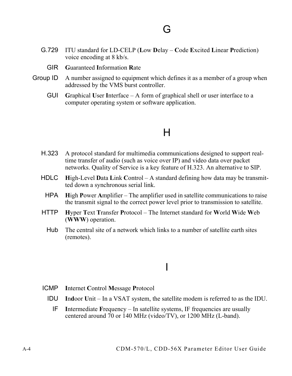 Comtech EF Data CDM-570/L Vipersat Parameter Editor User Manual | Page 86 / 96