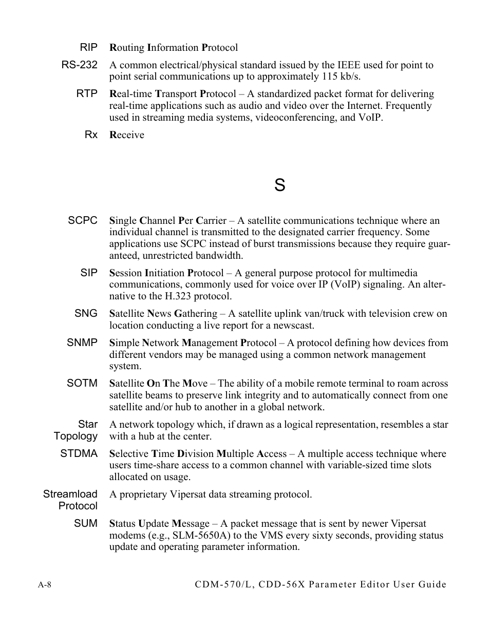 Comtech EF Data CDM-570/L Vipersat Parameter Editor User Manual | Page 90 / 96