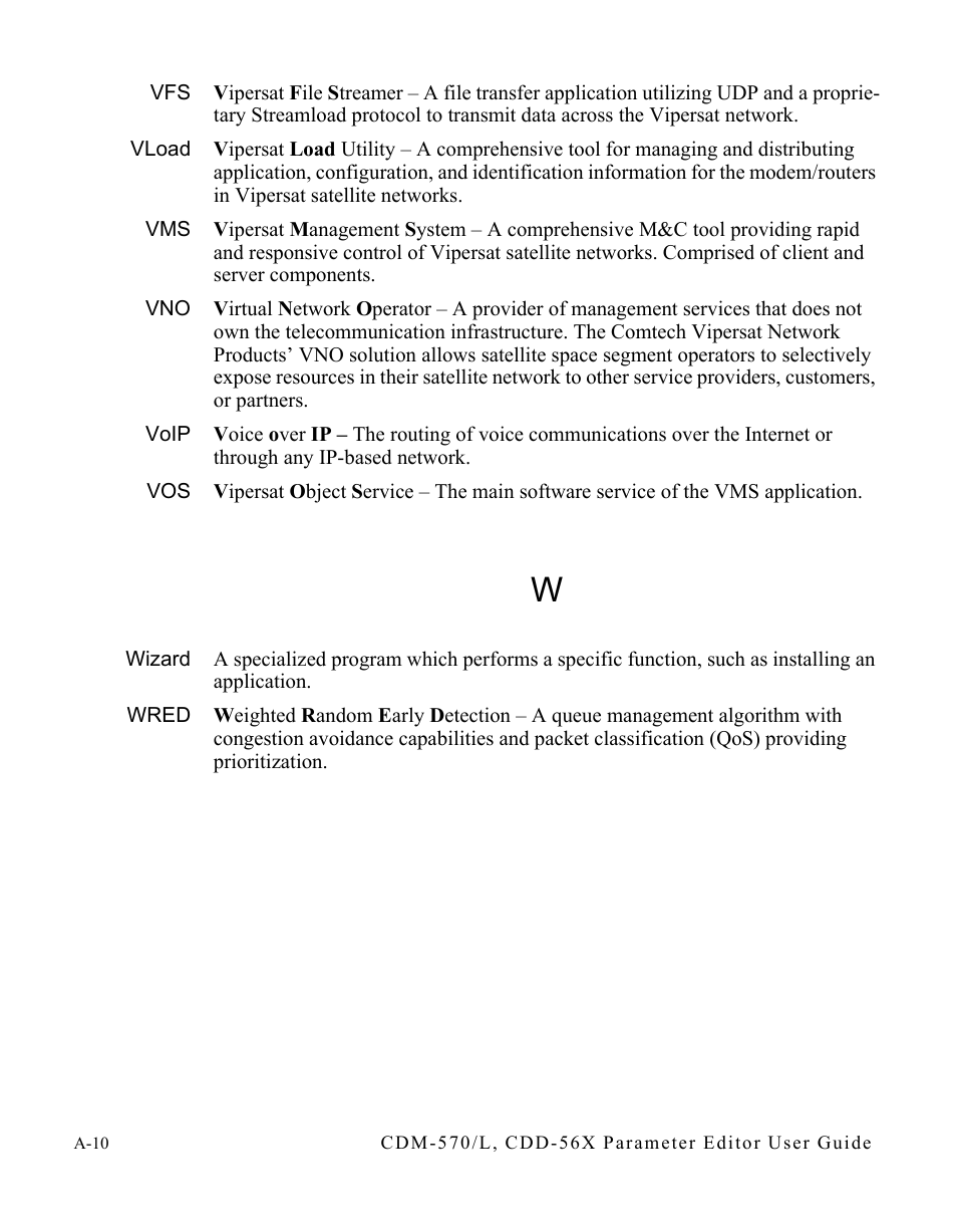 Comtech EF Data CDM-570/L Vipersat Parameter Editor User Manual | Page 92 / 96