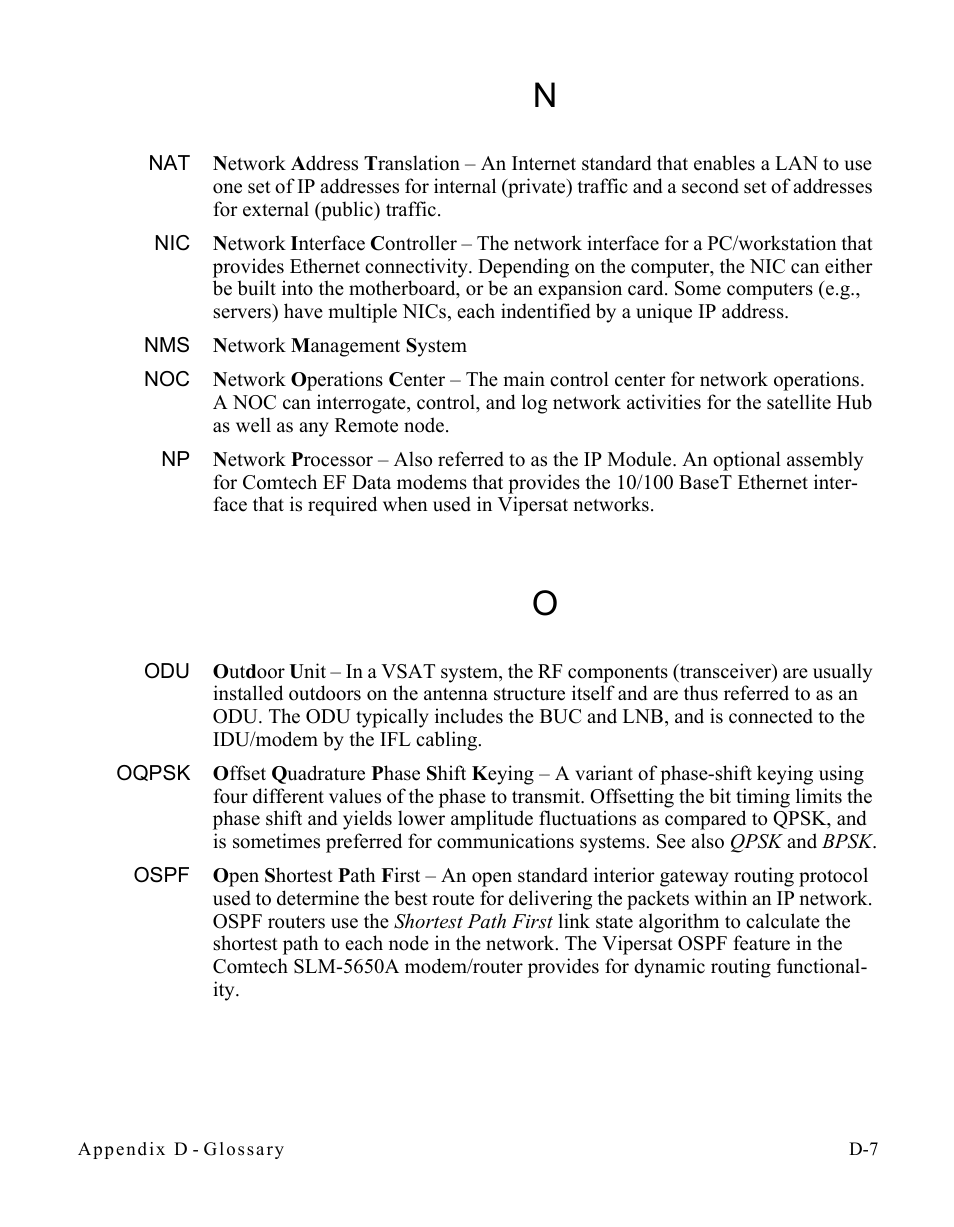 Comtech EF Data SLM-5650A
 Vipersat User Manual | Page 145 / 154