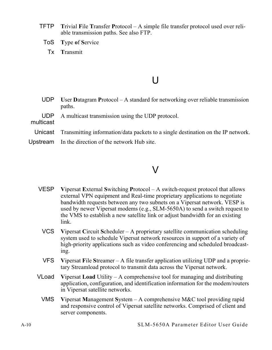 Comtech EF Data SLM-5650A Vipersat Parameter Editor User Manual | Page 74 / 80