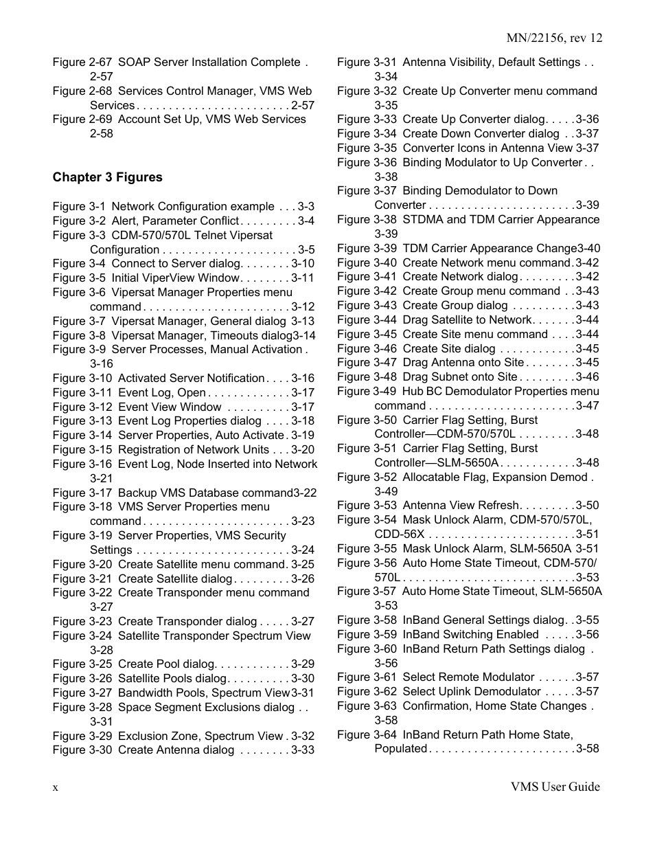 Comtech EF Data VMS v3.12.x Vipersat User Manual | Page 16 / 558