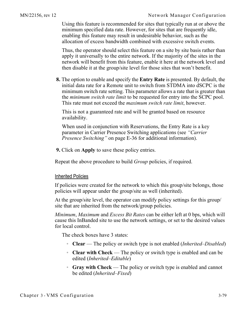 Comtech EF Data VMS v3.12.x Vipersat User Manual | Page 179 / 558