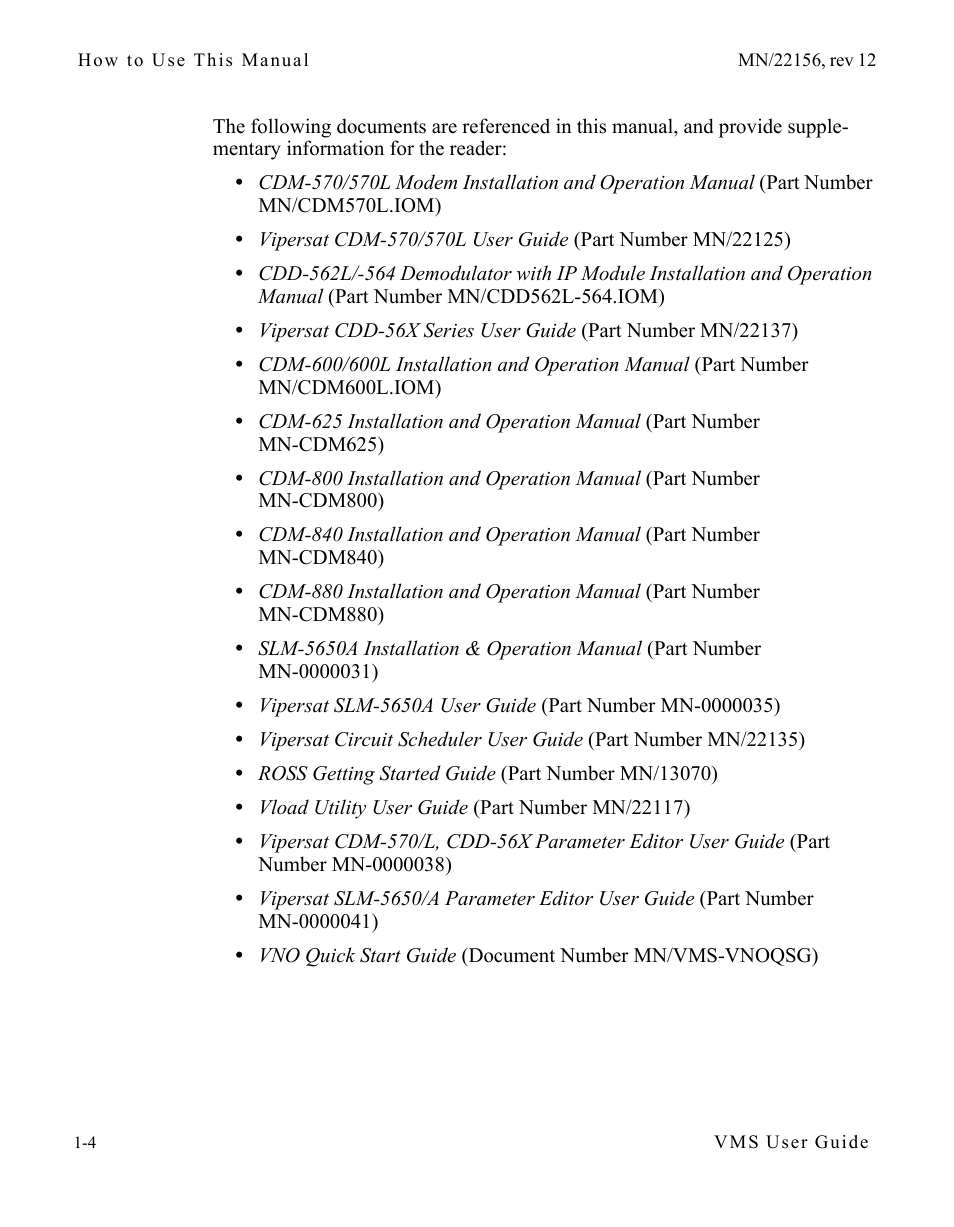 Comtech EF Data VMS v3.12.x Vipersat User Manual | Page 28 / 558