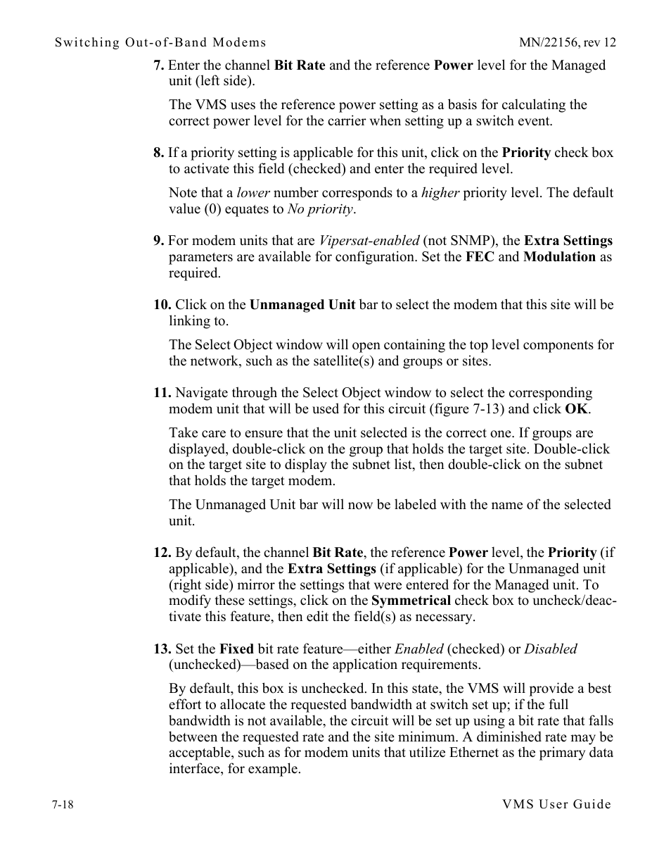 Comtech EF Data VMS v3.12.x Vipersat User Manual | Page 374 / 558