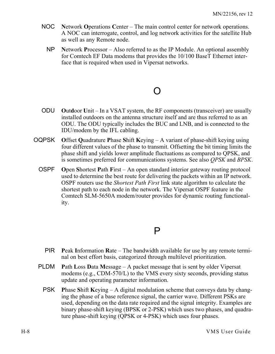 Comtech EF Data VMS v3.12.x Vipersat User Manual | Page 540 / 558