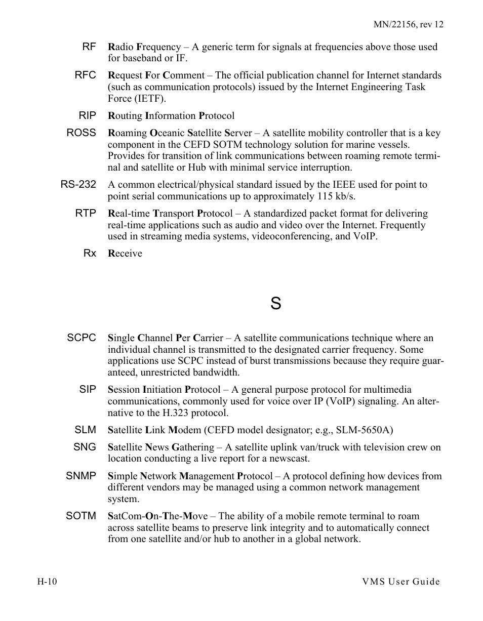 Comtech EF Data VMS v3.12.x Vipersat User Manual | Page 542 / 558
