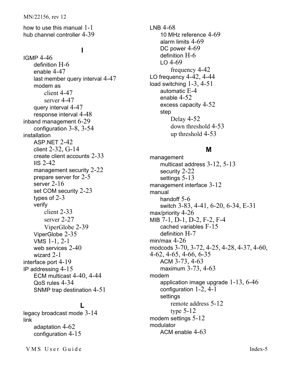 Comtech EF Data VMS v3.12.x Vipersat User Manual | Page 551 / 558