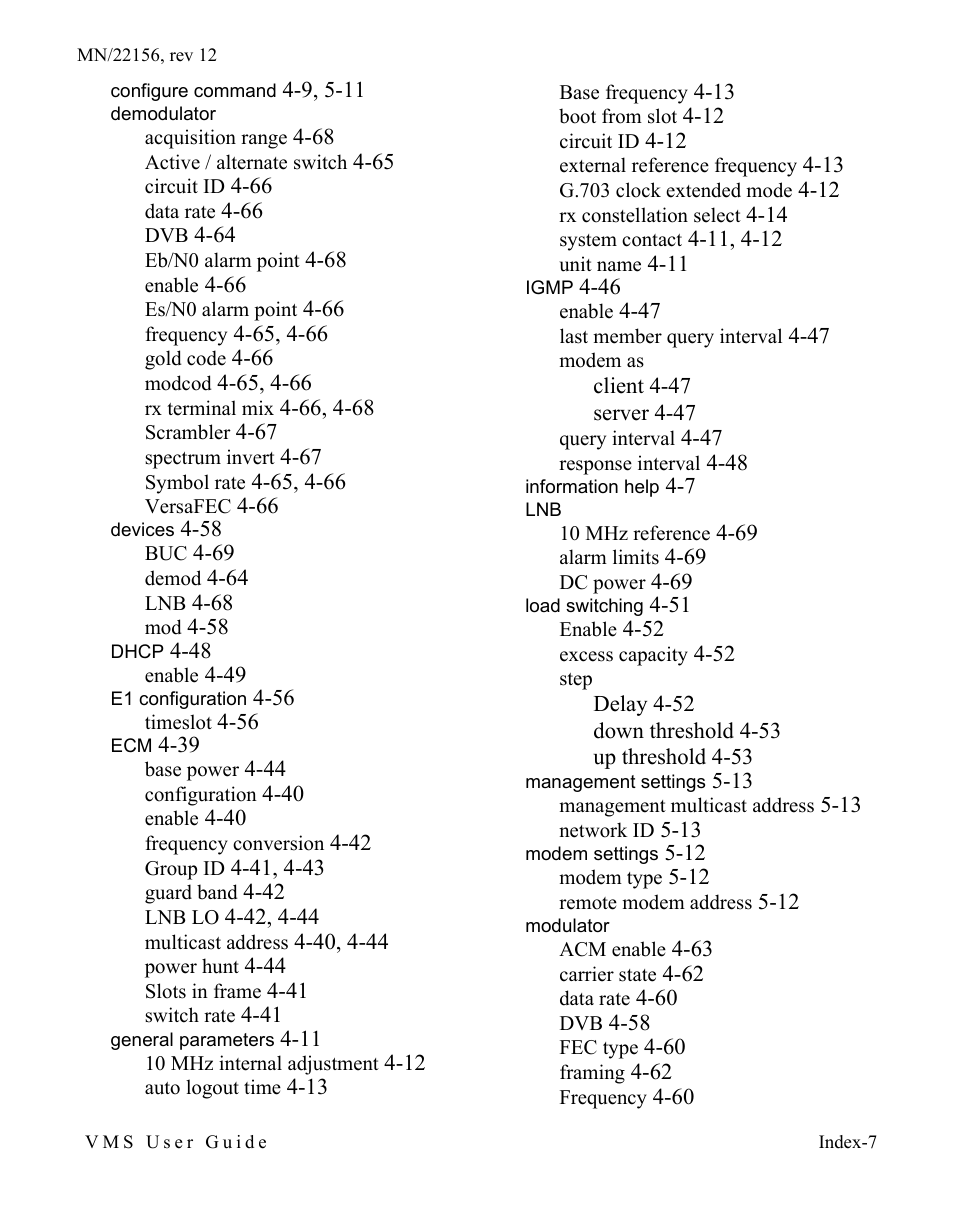 Comtech EF Data VMS v3.12.x Vipersat User Manual | Page 553 / 558