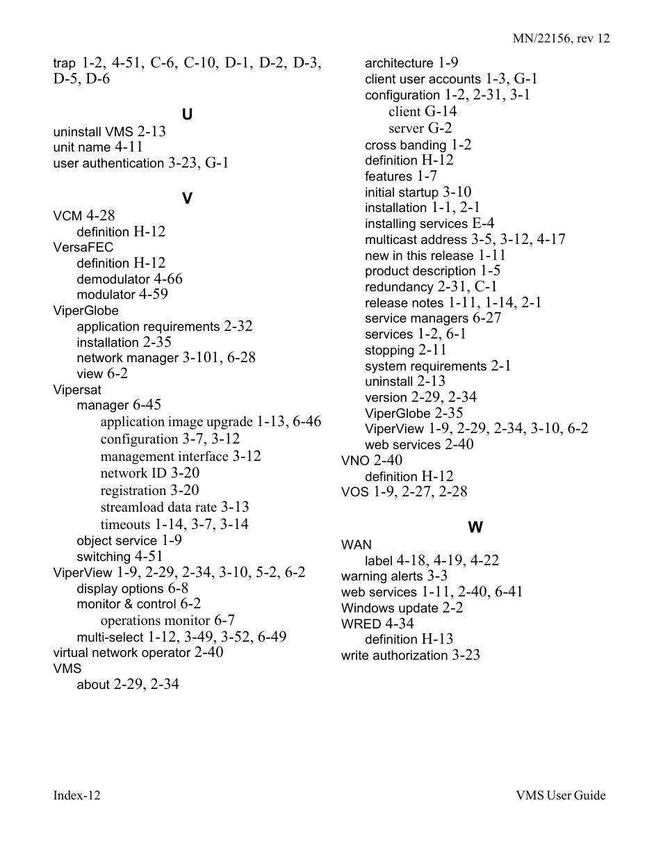 Comtech EF Data VMS v3.12.x Vipersat User Manual | Page 558 / 558