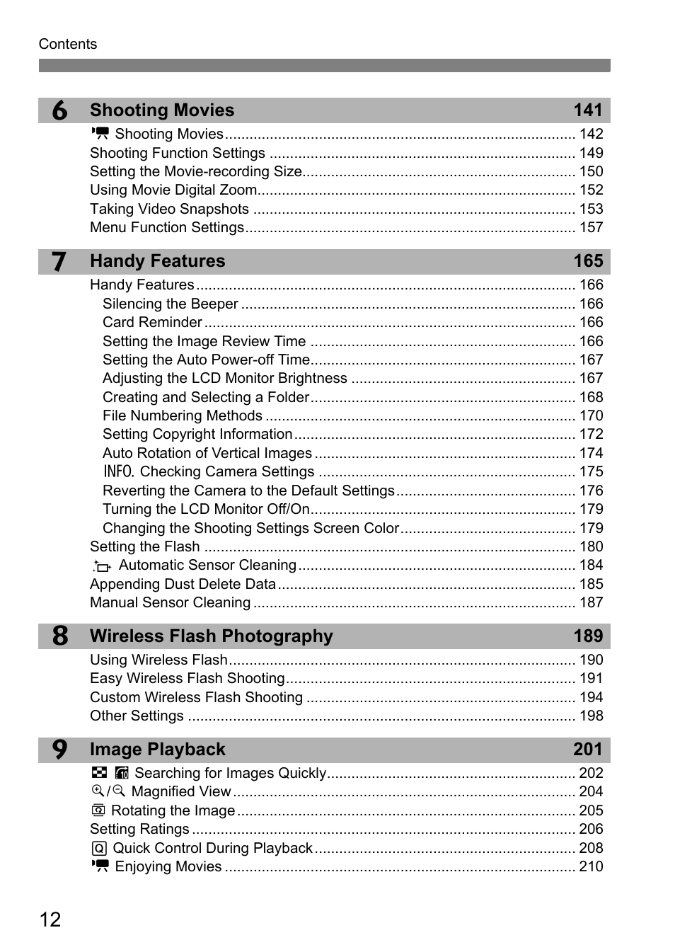Canon EOS 600D User Manual | Page 12 / 328