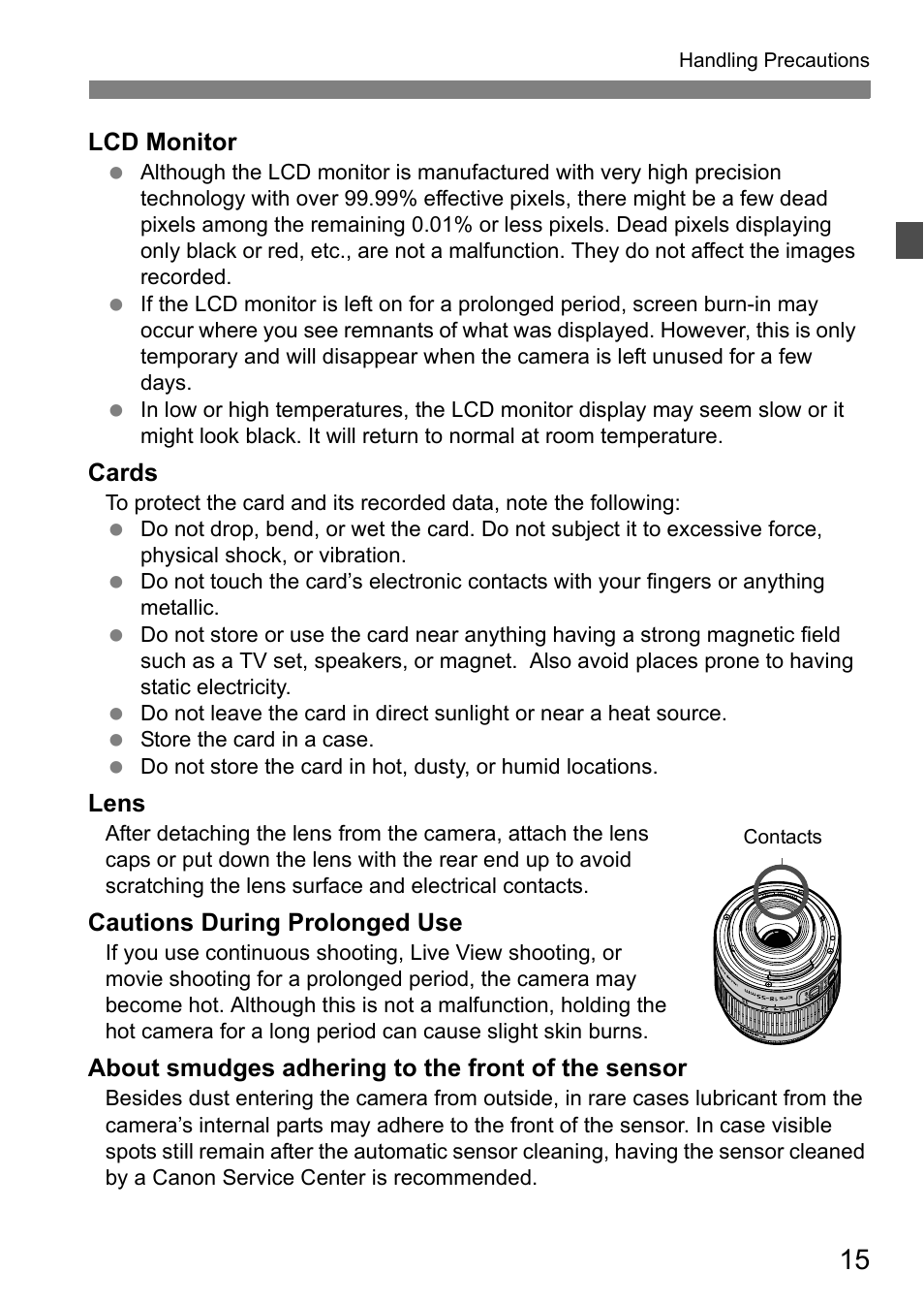 Canon EOS 600D User Manual | Page 15 / 328