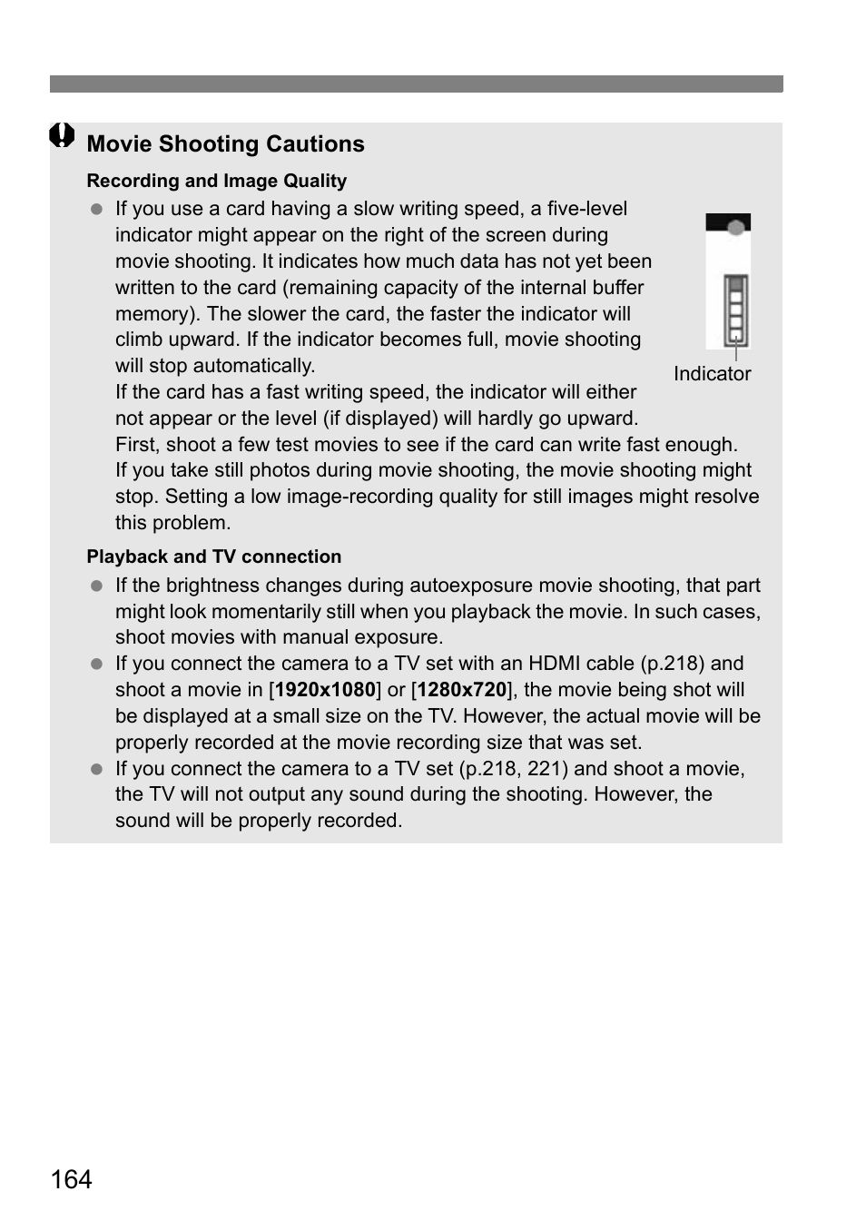 Canon EOS 600D User Manual | Page 164 / 328