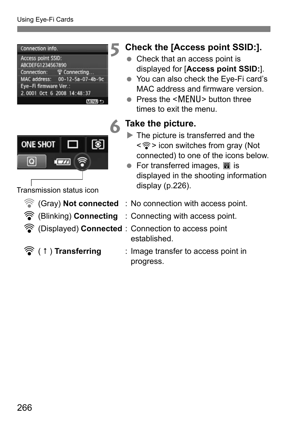 Canon EOS 600D User Manual | Page 266 / 328