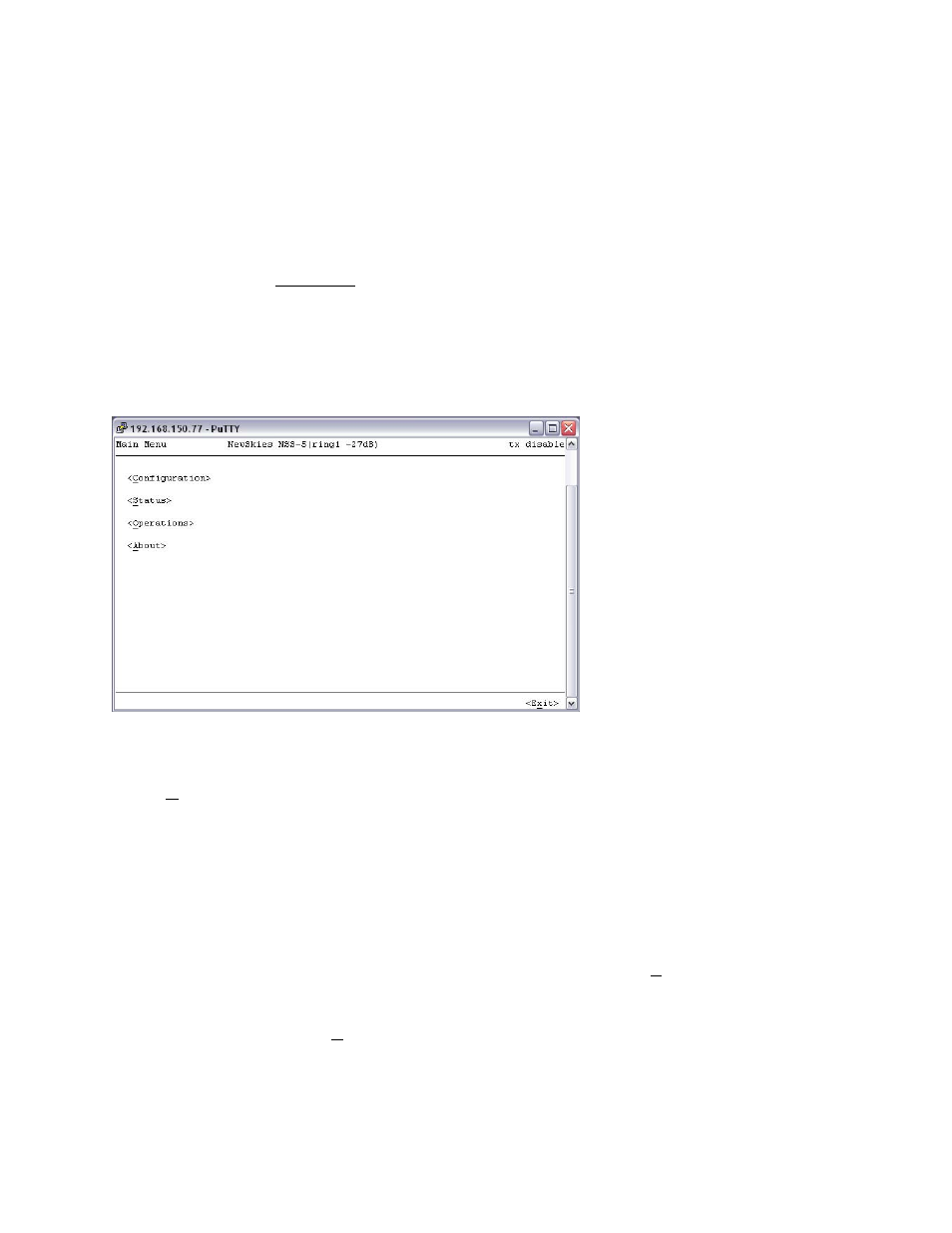 4 main menu, 5 configuration menu, 6 acu configuration | Main menu, Configuration menu, Acu configuration | Comtech EF Data ROSS User Manual | Page 31 / 87