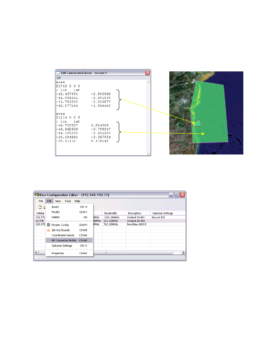 18 edit rf converter profile, Edit rf converter profile | Comtech EF Data ROSS User Manual | Page 63 / 87