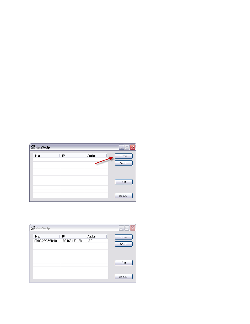 Appendix e: lan configuration setip | Comtech EF Data ROSS User Manual | Page 85 / 87