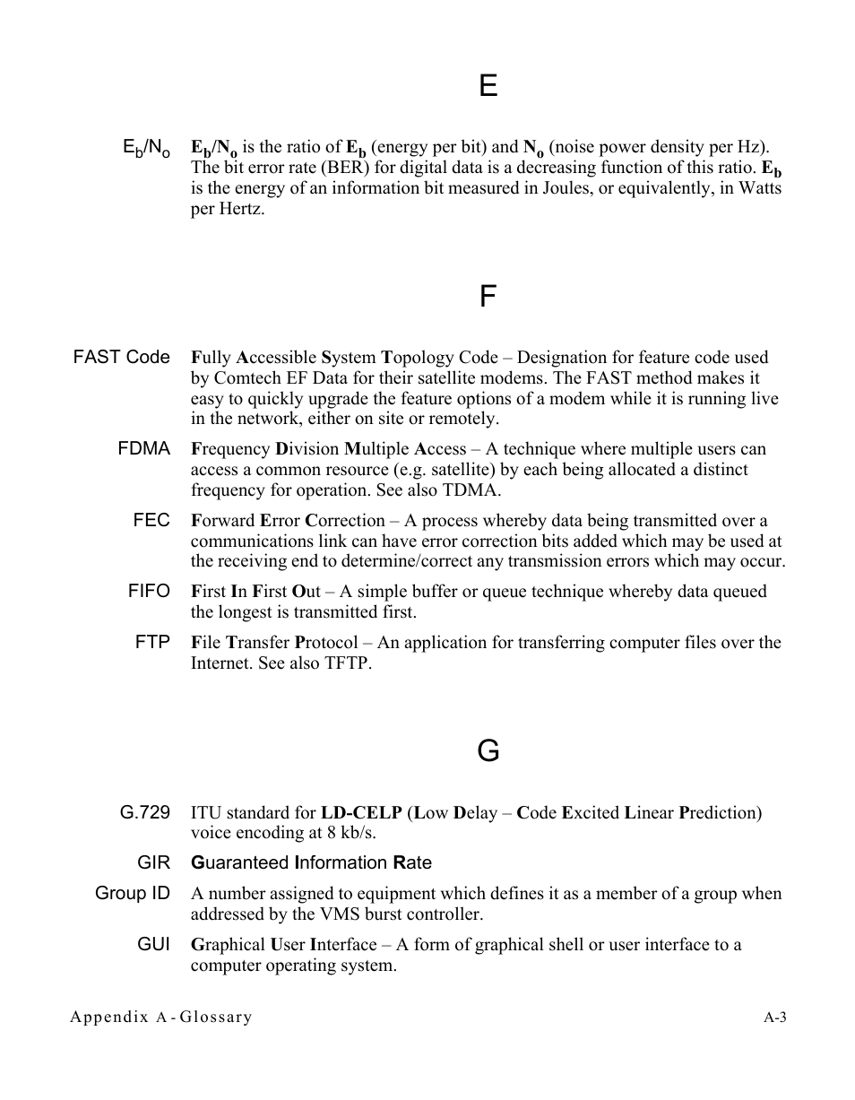 Comtech EF Data VIPERSAT File Streamer v1.2.x User Manual | Page 47 / 56