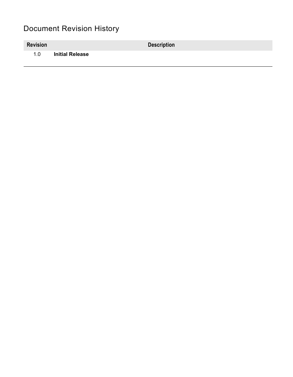Document revision history | Comtech EF Data VIPERSAT File Streamer v1.2.x User Manual | Page 5 / 56
