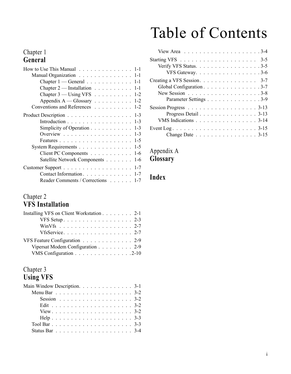 Comtech EF Data VIPERSAT File Streamer v1.2.x User Manual | Page 7 / 56